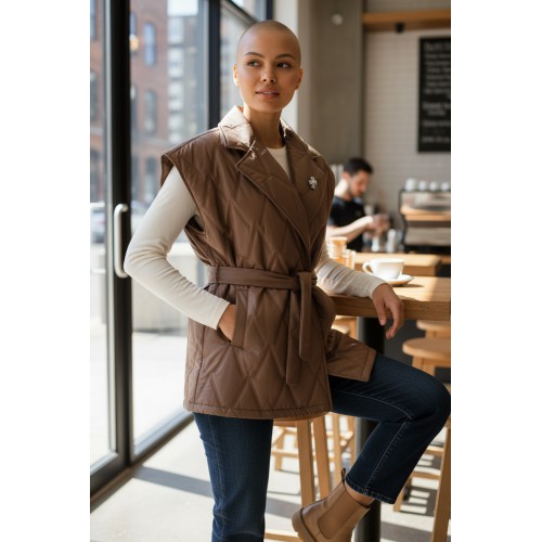 Αμάνικο μπουφάν