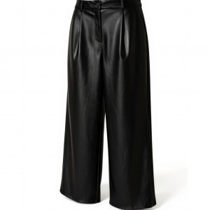 Ψηλόμεσο παντελόνι  με πιέτες