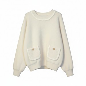 μπλούζα πλεχτή με τσέπες