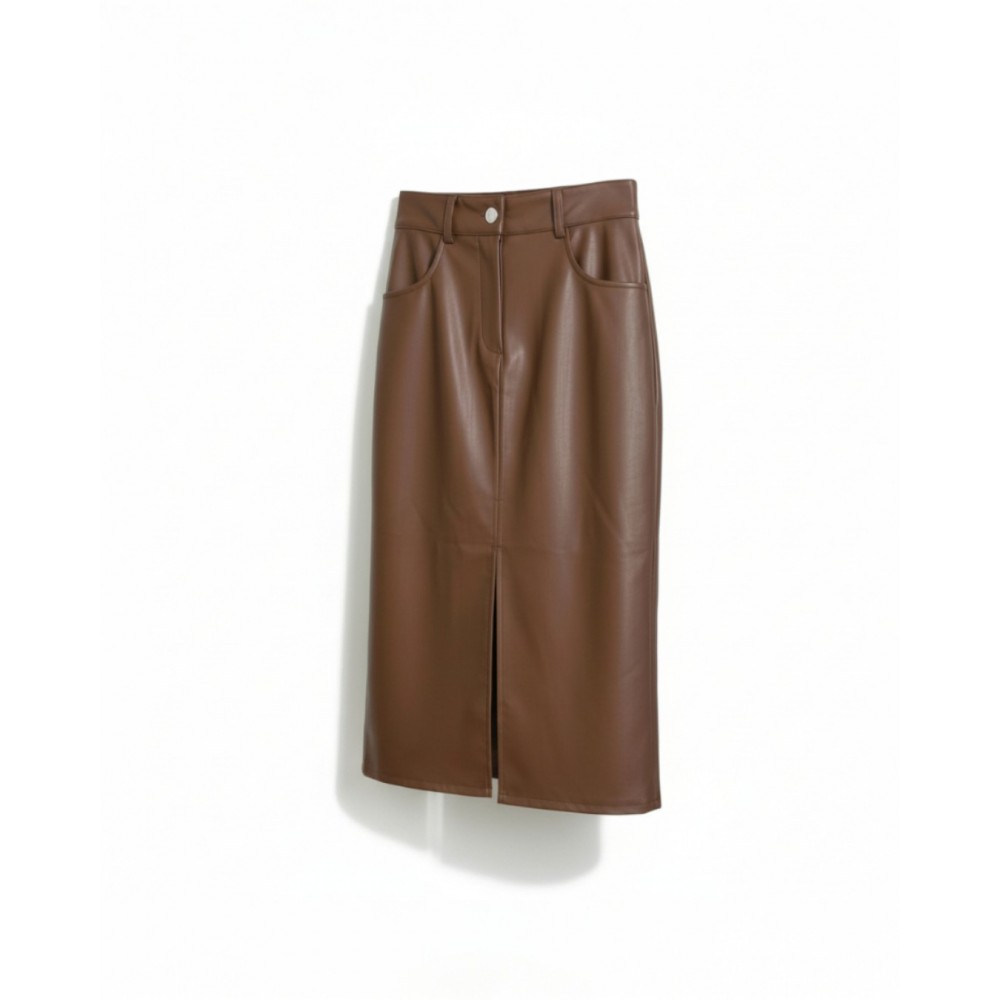 Φούστα  με σκίσιμο εμπρός