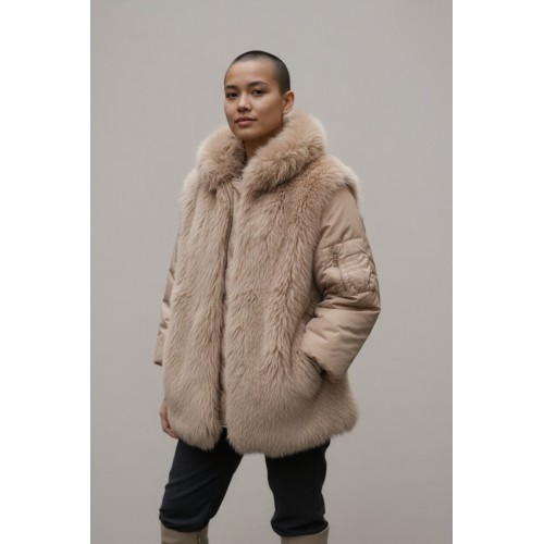 Μπουφάν με γούνα