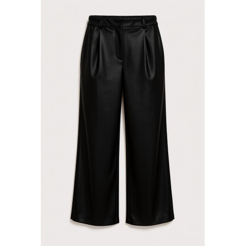 Ψηλόμεσο παντελόνι  με πιέτες